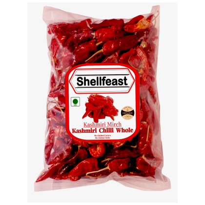 Shellfeast Kashmiri Mirch Whole 250g Organic