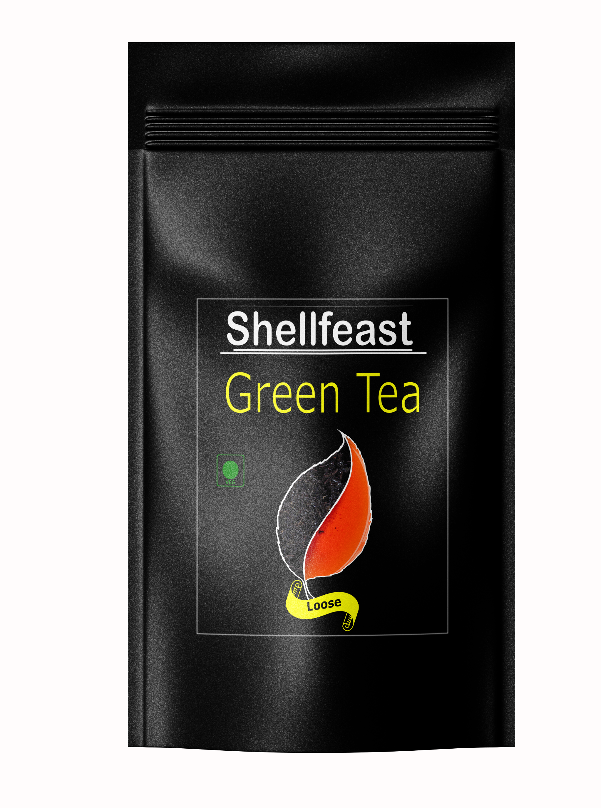Shellfeast Green Tea 250 Grams Loose, Natural Flavour, Zero Calories - Image 3