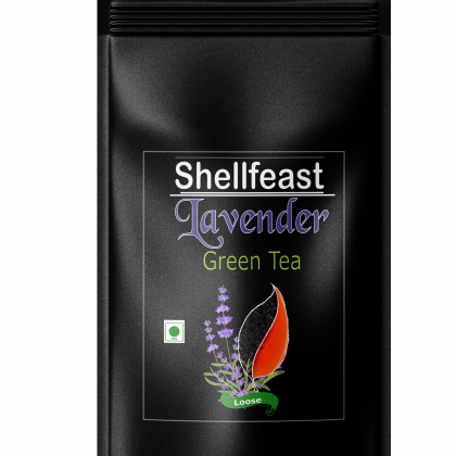 Shellfeast Lavender Green Tea 250g 100% Natural