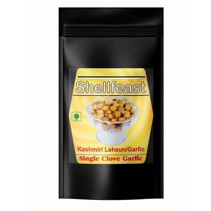 Shellfeast Kashmiri Lehsun/Garlic 250 Grams, Himlayan Single Clove Garlic, Snow Mountain garlic